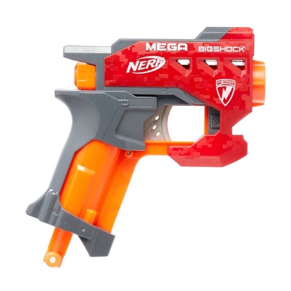Nerf N-Strike Mega BigShock Blaster Includes 2 Official Nerf Mega Whistler Darts - Picture 4 of 7